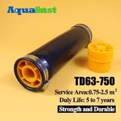 चीन 63 मिमी व्यास 750 मिमी ईपीडीएम वातन ट्यूब डिफ्यूज़र