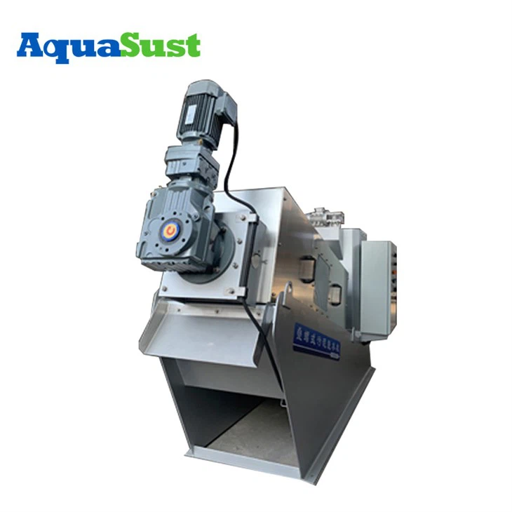 Multi Disk Screw Press Sludge Dewatering Machine